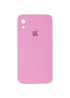 Чохол Silicone Case Square Full Camera Protective (AA) для Apple iPhone XR (6.1 ") Рожевий / Light pink