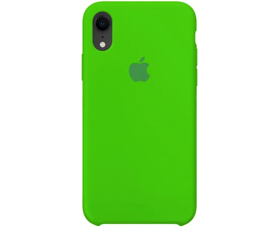 Чехол Silicone Case (AA) для Apple iPhone XR (6.1") Зеленый / Green