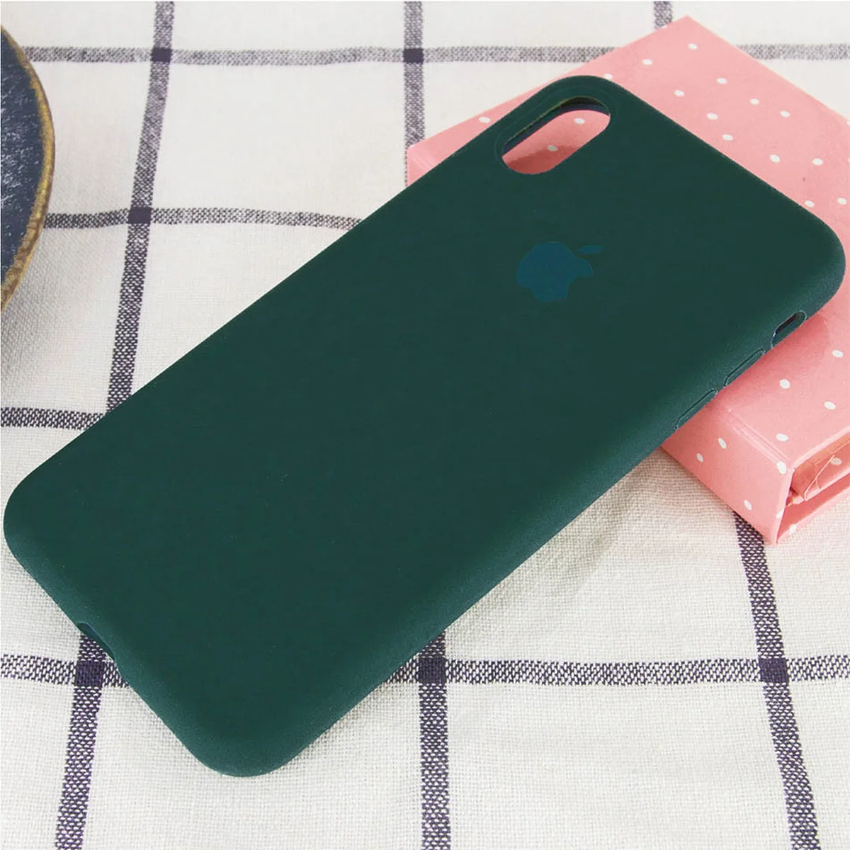Чохол Silicone Case Full Protective (AA) для Apple iPhone XR (6.1 ") Зелений / Army green