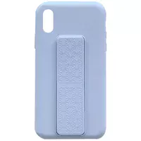 Чехол Silicone Case Hand Holder для Apple iPhone XR (6.1") Сиреневый / Dasheen