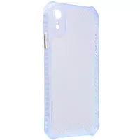 Чохол TPU Ease Carbon color series для Apple iPhone XR (6.1") Синій / Прозорий