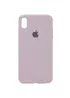 Чехол Silicone Case Full Protective (AA) для Apple iPhone XR (6.1") Серый / Lavender