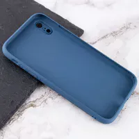 TPU+Glass чохол Matte Candy Full camera для Apple iPhone XR (6.1") Синій