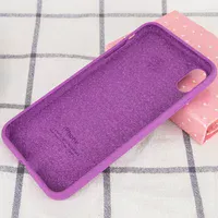 Чохол Silicone Case Full Protective (AA) для Apple iPhone XR (6.1 ") Фіолетовий / Grape