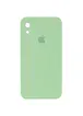 Чохол Silicone Case Square Full Camera Protective (AA) для Apple iPhone XR (6.1 ") М'ятний / Mint