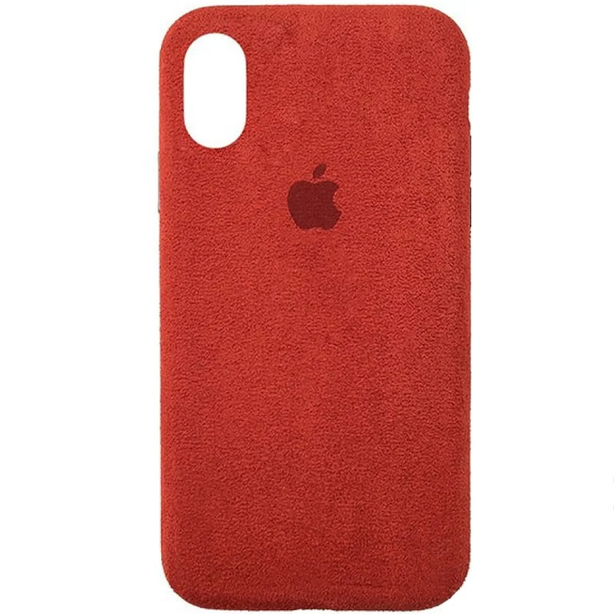Чехол ALCANTARA Case Full для Apple iPhone XR (6.1") Красный