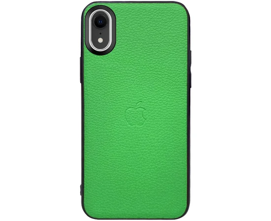 Шкіряна накладка Epic Vivi Logo series для Apple iPhone XR (6.1 ") Зелений
