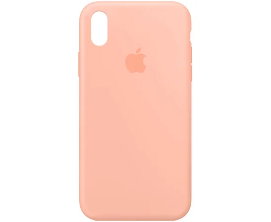 Чохол Silicone Case Full Protective (AA) для Apple iPhone XR (6.1 ") Помаранчевий / Grapefruit
