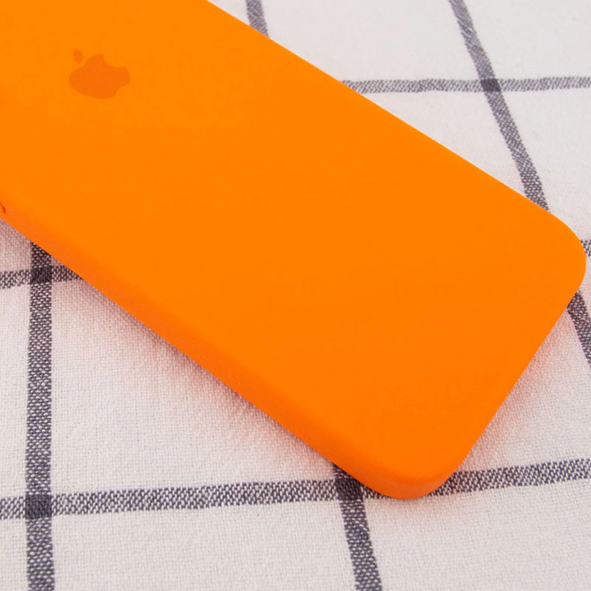 Чохол Silicone Case Square Full Camera Protective (AA) для Apple iPhone XR (6.1 ") Помаранчевий / Bright Orange