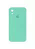 Чехол Silicone Case Square Full Camera Protective (AA) для Apple iPhone XR (6.1") Бирюзовый / Turquoise