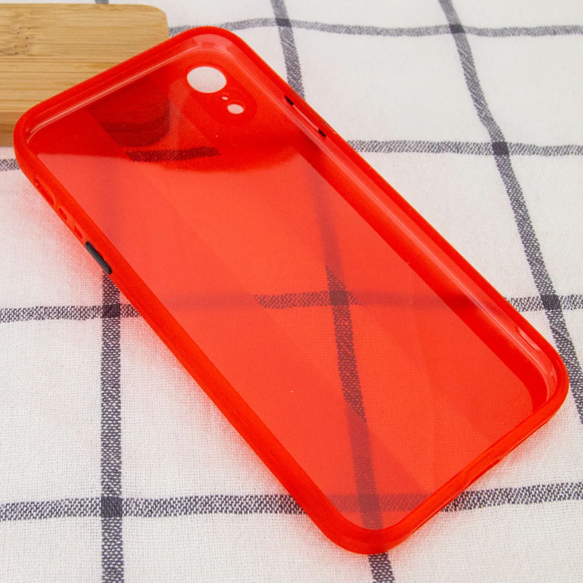 Чохол TPU Glossy Line Full Camera для Apple iPhone XR (6.1 ") Червоний