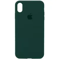 Чохол Silicone Case Full Protective (AA) для Apple iPhone XR (6.1 ") Зелений / Army green