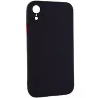 Чехол TPU Square Full Camera для Apple iPhone XR (6.1") Черный