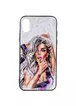 TPU+PC чехол Prisma Ladies для Apple iPhone XR (6.1") Purple