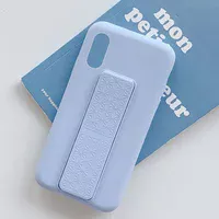 Чехол Silicone Case Hand Holder для Apple iPhone XR (6.1") Сиреневый / Dasheen