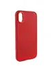 TPU чехол Bonbon Metal Style для Apple iPhone XR (6.1") Красный / Red