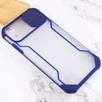 Чохол Camshield matte Ease TPU зі шторкою для iPhone XR (6.1") Синій