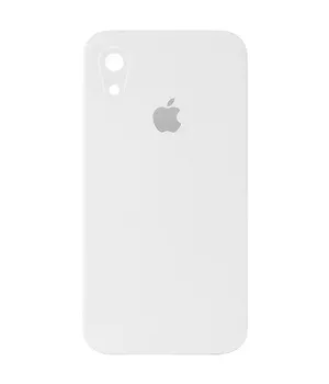 Чохол Silicone Case Square Full Camera Protective (AA) для Apple iPhone XR (6.1 ") Білий / White