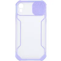 Чехол Camshield matte Ease TPU со шторкой для Apple iPhone XR (6.1") Сиреневый