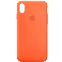 Чехол Silicone Case Full Protective (AA) для Apple iPhone XR (6.1") Оранжевый / Electric Orange