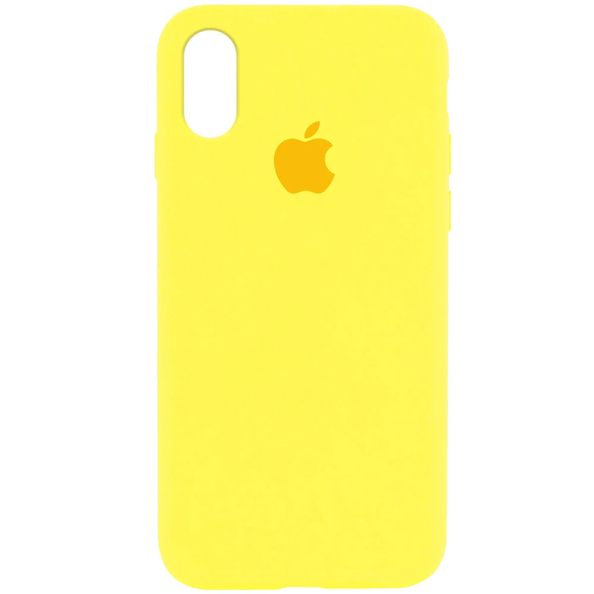 Чохол Silicone Case Full Protective (AA) для Apple iPhone XR (6.1 ") Жовтий / Yellow