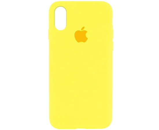 Чохол Silicone Case Full Protective (AA) для Apple iPhone XR (6.1 ") Жовтий / Yellow