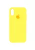 Чохол Silicone Case Full Protective (AA) для Apple iPhone XR (6.1 ") Жовтий / Yellow