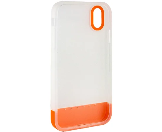 Чохол TPU+PC Bichromatic для Apple iPhone XR (6.1") Matte / Orange