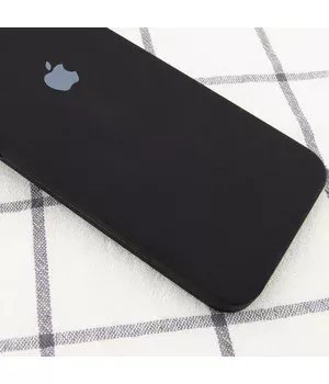 Чохол Silicone Case Square Full Camera Protective (AA) для Apple iPhone XR (6.1 ") Чорний / Black