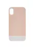 Чехол TPU+PC Bichromatic для Apple iPhone XR (6.1") Grey-beige / White