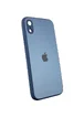 TPU+Glass чехол Matte Candy Full camera для Apple iPhone XR (6.1") Синий