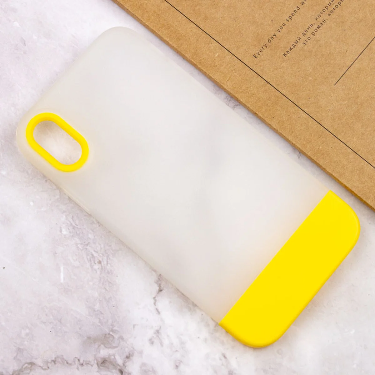 Чохол TPU+PC Bichromatic для Apple iPhone XR (6.1") Matte / Yellow