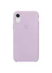 Чехол Silicone Case (AA) для Apple iPhone XR (6.1") Серый / Lavender