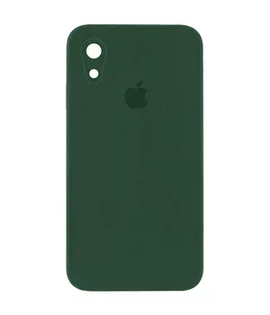 Чохол Silicone Case Square Full Camera Protective (AA) для Apple iPhone XR (6.1") Зелений / Cyprus Green