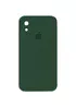 Чохол Silicone Case Square Full Camera Protective (AA) для Apple iPhone XR (6.1") Зелений / Cyprus Green