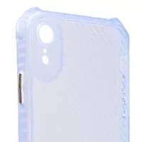 Чохол TPU Ease Carbon color series для Apple iPhone XR (6.1") Синій / Прозорий