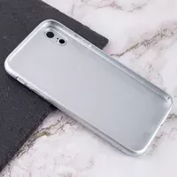 TPU+Glass чехол Matte Candy Full camera для Apple iPhone XR (6.1") Белый