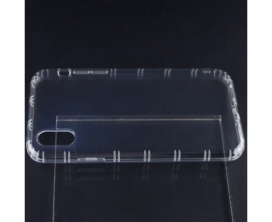 TPU чохол WUW Clear 0,5mm для Apple iPhone XR (6.1 ") Безбарвний