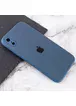 TPU+Glass чехол Matte Candy Full camera для Apple iPhone XR (6.1") Синий