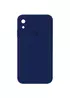 Чохол Silicone Case Square Full Camera Protective (AA) для Apple iPhone XR (6.1 ") Темно-синій / Midnight blue