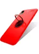 TPU чехол Deen ColorRing под магнитный держатель (opp) для Apple iPhone XR (6.1") Красный / Красный