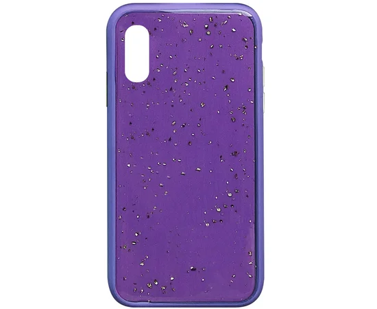 TPU чехол Confetti для Apple iPhone XR (6.1") Сиреневый