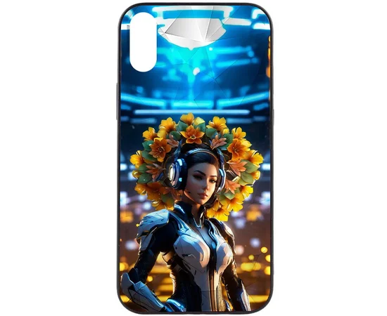 TPU+PC чохол Prisma Ladies для Apple iPhone XR (6.1") Cyberpunk