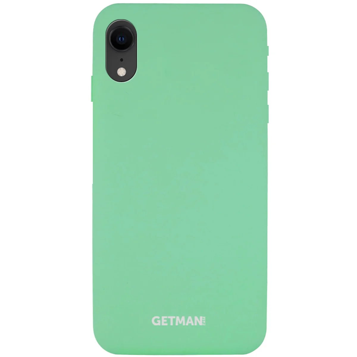 Чохол Silicone Case GETMAN for Magnet для Apple iPhone XR (6.1 ") Зелений / Spearmint