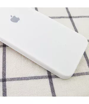 Чохол Silicone Case Square Full Camera Protective (AA) для Apple iPhone XR (6.1 ") Білий / White