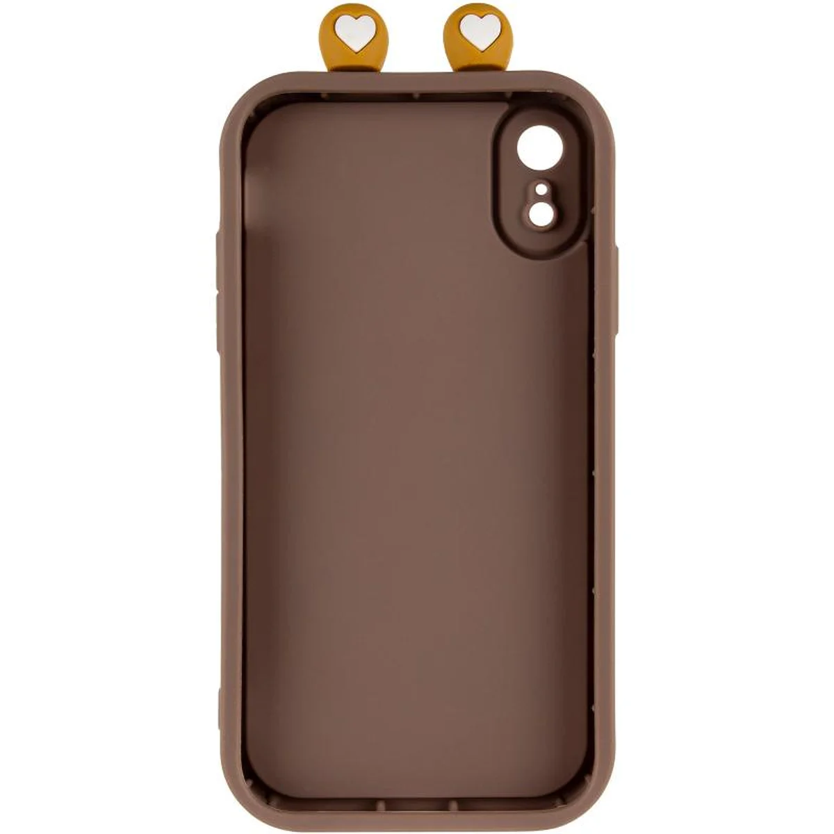 Чехол TPU Toys Case with Ears для Apple iPhone XR (6.1") Brown