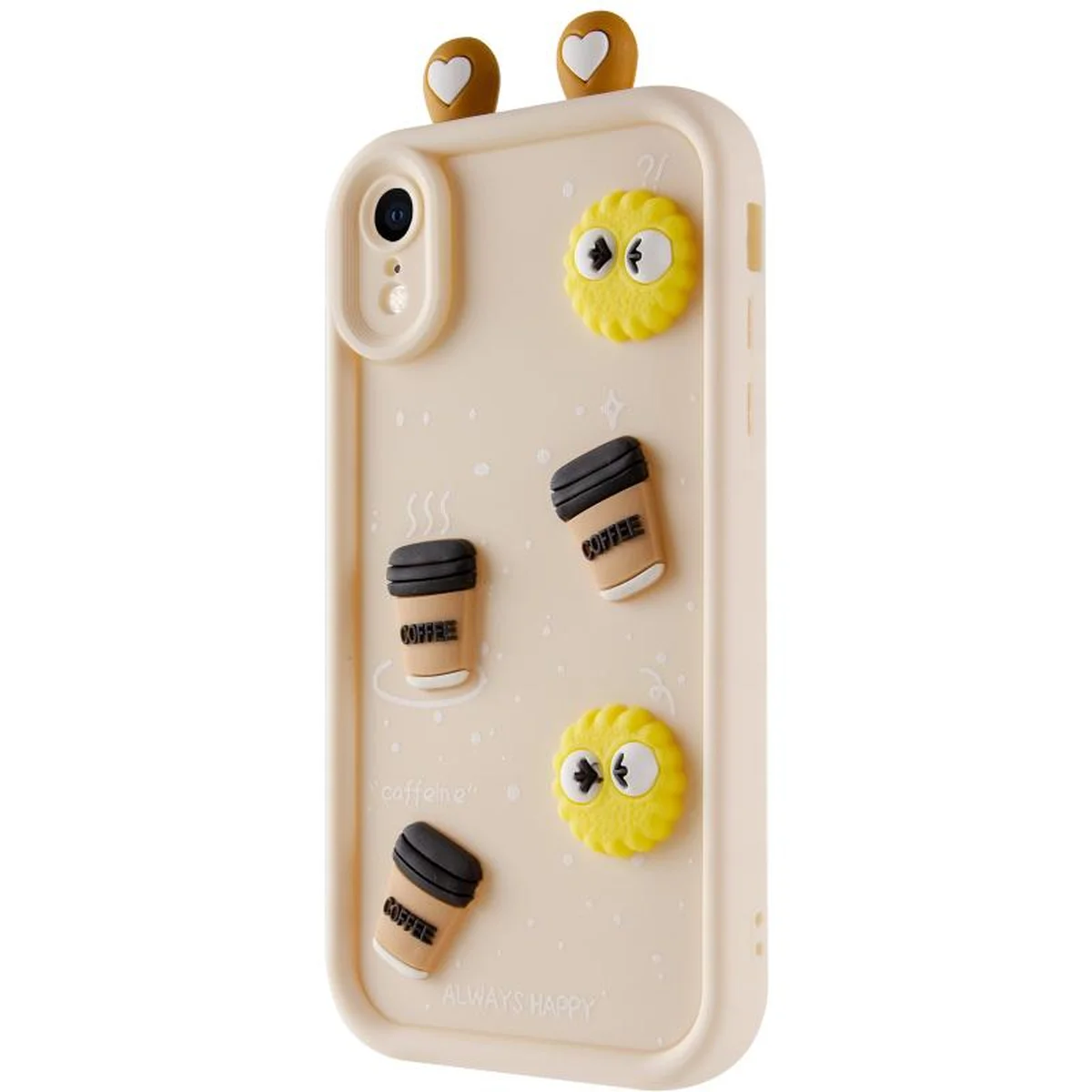 Чохол TPU Toys Case with Ears для Apple iPhone XR (6.1") Sand