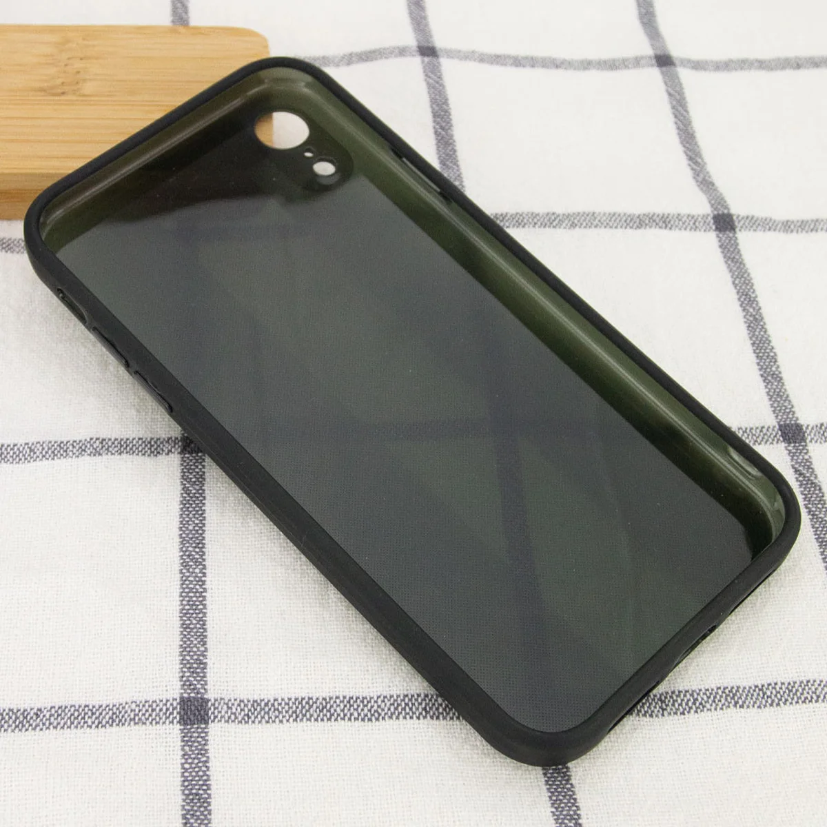 Чохол TPU Glossy Line Full Camera для Apple iPhone XR (6.1 ") Чорний