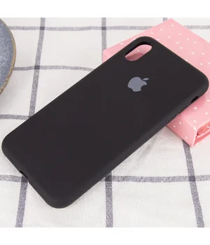 Чохол Silicone Case Full Protective (AA) для Apple iPhone XR (6.1 ") Чорний / Black