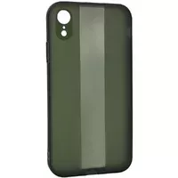 Чохол TPU Glossy Line Full Camera для Apple iPhone XR (6.1 ") Чорний